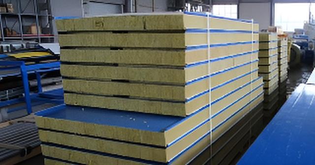 сэндвич‑панели с минеральной ватой